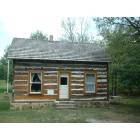 1st house built  in Greeley Kansas