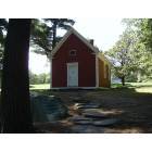 Marlborough: Mary's Little Red Schoolhouse, by the Martha Mary Chapel, Wayside Inn User comment: This is in Sudbury