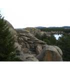 Red Feather Lakes: : Atop the rocks
