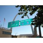 St. Louis: : St.Louis - Gateway Arch - freeway directions