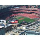 St. Louis: : New Busch Stadium looking down from the arch, St. Louis, MO