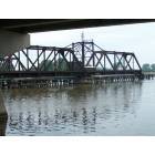 Bay City: Railroad bridge crossing the Saginaw River
