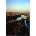 St. Louis: : Missouri River at sunset (Chesterfield Valley)