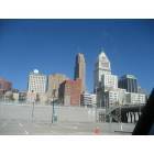 Cincinnati: : Downtown from the Stadium Parking Lots