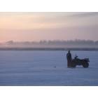 Lake Tomahawk: : Early Morning Ice Fishing