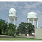 Bowie: Bowie, Texas Water Towers (Hot & Cold)