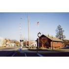 Waunakee: Waunakee, Wisconsin-Old Train Depot, now the Chamber of Commerce