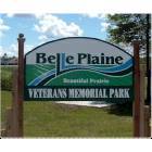 Belle Plaine: Belle Plaine Vets Park Sign