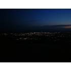 Boise: : East Boise just after sunset. View from Table Rock.