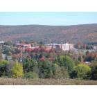Oneonta: View of SUNY College from Hartwick College campus