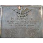 Warrenton: : Close-up of WWII Memorial