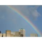 Honolulu: : Zoomed in Rainbow from a friend's balcony