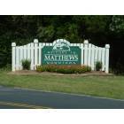 Matthews: Matthews Town Sign