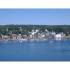 View of Beautiful Bucksport, Maine from Fort Knox