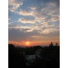 Martinsburg: overlook at sunset