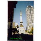 Indianapolis: Walking down Meridian to Monument Circle