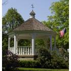 Hopkinton: A bandstand/gazebo in the Hopkinton Town Commons.
