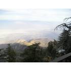 Palm Springs: : picture taken from the mountain elevation 8516 ft