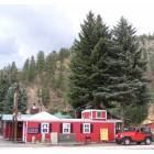 Red River: : Caboose converted for use as tour business Red River N.M.