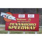 The Legendary Pennsboro Speedway Sign