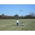 Wayne: Wayne Days fall festival. many children fly kites at this annual event.