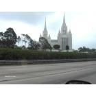 San Diego: : Latter Day Saints Temple at San Diego, southbound I - 5 south of the La Jolla Village Drive Exit.