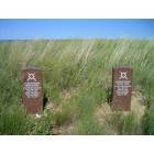 Crow Agency: Crow Agency, Montana: Little Bighorn Battlefield National Monument: Cheynne Warrior markers