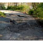 village road in need of repair