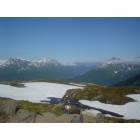 Seward: : view from Harding Icefield