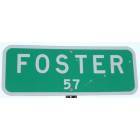 Picture of Foster, Nebraska Population Sign