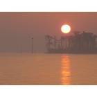 Columbia: Sunrise on the Albemarle Sound in Columbia