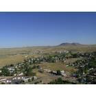 Craig: : CEDAR MOUNTAIN from over Craig (photo from a model airplane