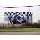 Speedway: Racing Mural - Speedway, Indiana