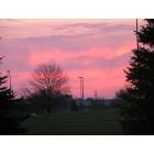Marion: : Beautiful morning sky over Menards