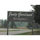 Grand Rapids: Judy Garland Birthplace Sign