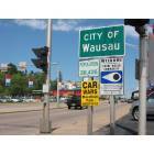 Wausau: : City of Wausau sign