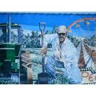 Dothan: : Mural of George Washington Carver on a downtown Dothan, AL building