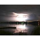Lightning over Winona Lake no. 3