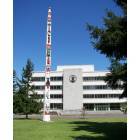 Olympia: : Native Totem Pole on the grounds of the State of Washington Office Building, Olympia