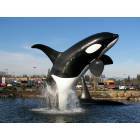 Tulalip: Orca Whale Display Fountain at Tulalip Casino