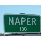 Naper: Naper, Nebraska Population Sign