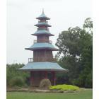 Wichita Falls: Pagoda in Lucy Park