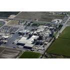 Hilmar-Irwin: An aerial view of a industrial building in Hilmar-Irwin California