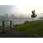 Canton: Foggy Morning At Heritage Park