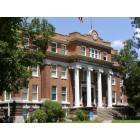 The Freestone County Courthouse was built in 1919 in the Clasical Revival style