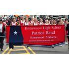 Homewood: Homewood High School Patriot Marching Band in the 2007 Homewood High School Homecoming Parade