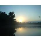 Lewiston: : Sunset on Tee Lake