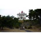Newport: : Yaquina Bay Lighthouse in Newport
