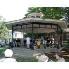 Vergennes: Susan P. O'Daniel bandstand in City Hall Park