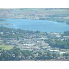 Richland: : Downtown Richland from Badger Mt.